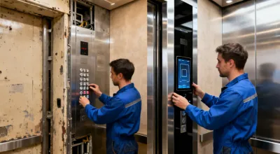 Otis elevator modernization and upgrade service