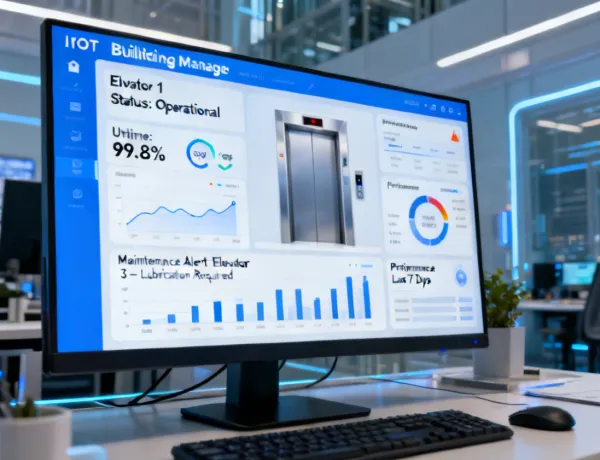 OtisONE elevator monitoring dashboard interface